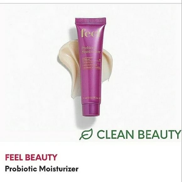 Feel Beauty Probiotic Moisturizer, .5oz travel size, new, unopened - Picture 2 of 11